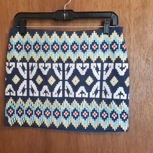 NWT embroidered skirt